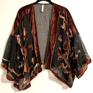 Anthropologie Sheer Kimono